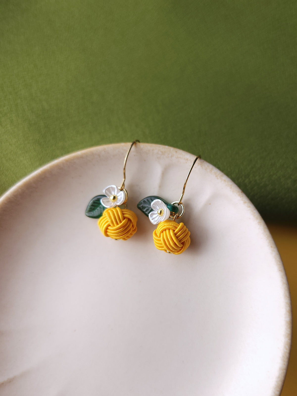Fruits Earrings - Yuzu