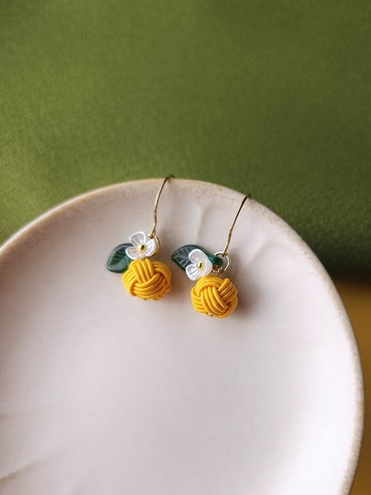 Fruits Earrings - Yuzu