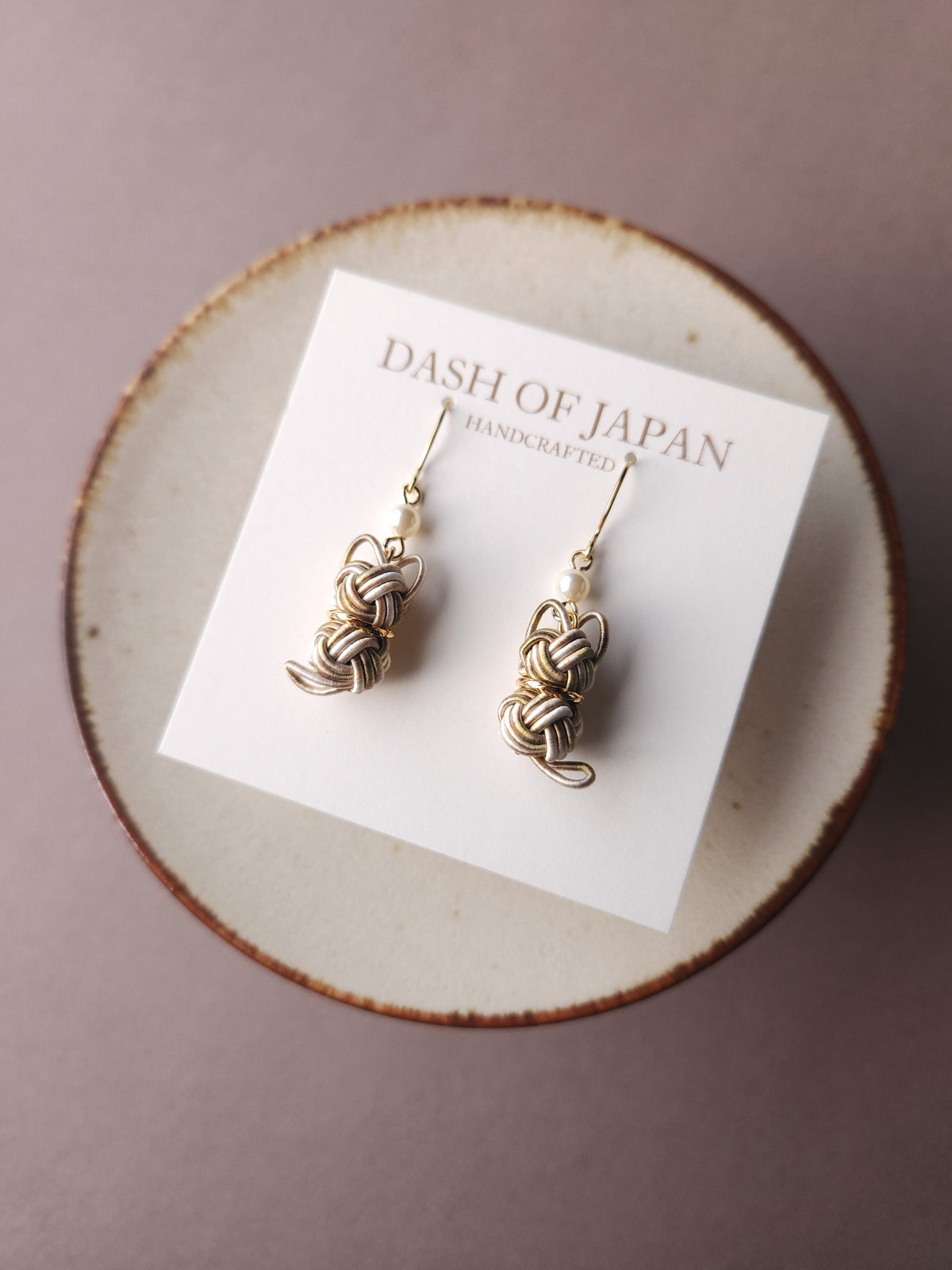 Cat Earrings  - Brown Tabby