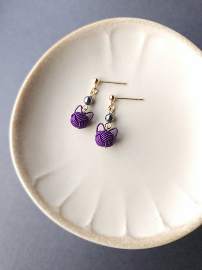 Small Cat Drop -Purple
