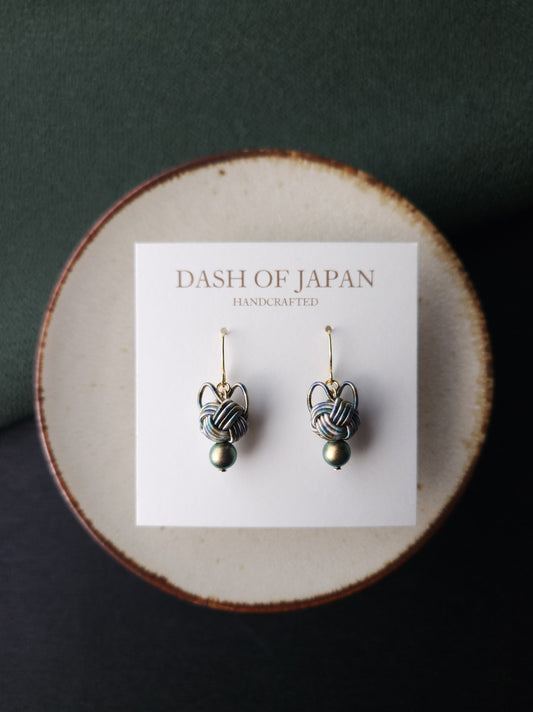 Cat Head Earrings  -Rustic Tabby