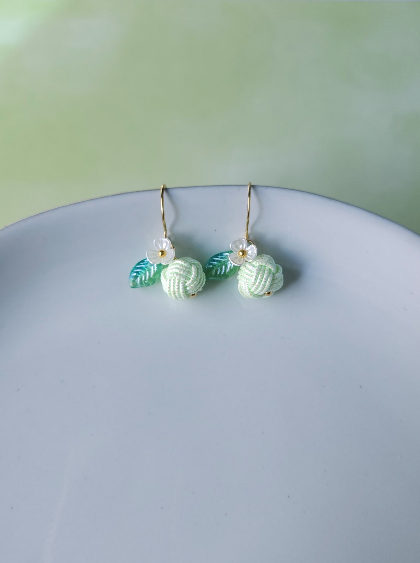 Fruits Earrings - Holographic Green