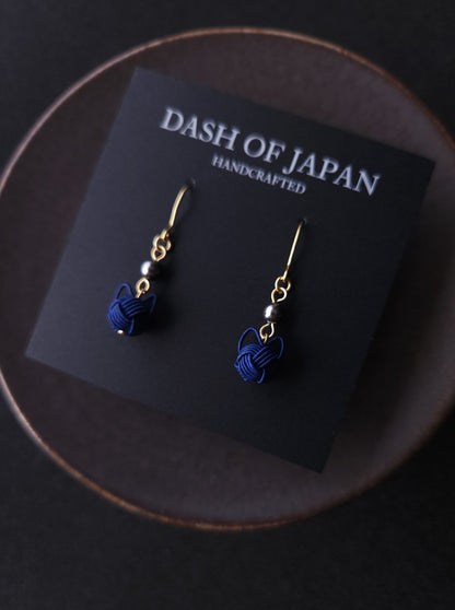 Small Cat Drop -Dark Blue