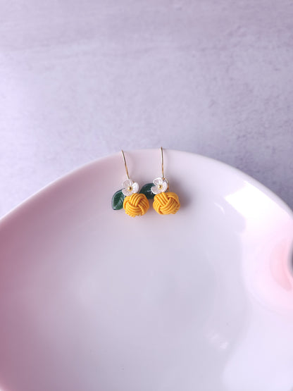 Fruits Earrings - Yuzu