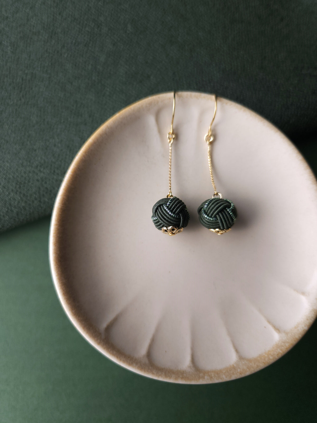 Long Drop -Dark Green