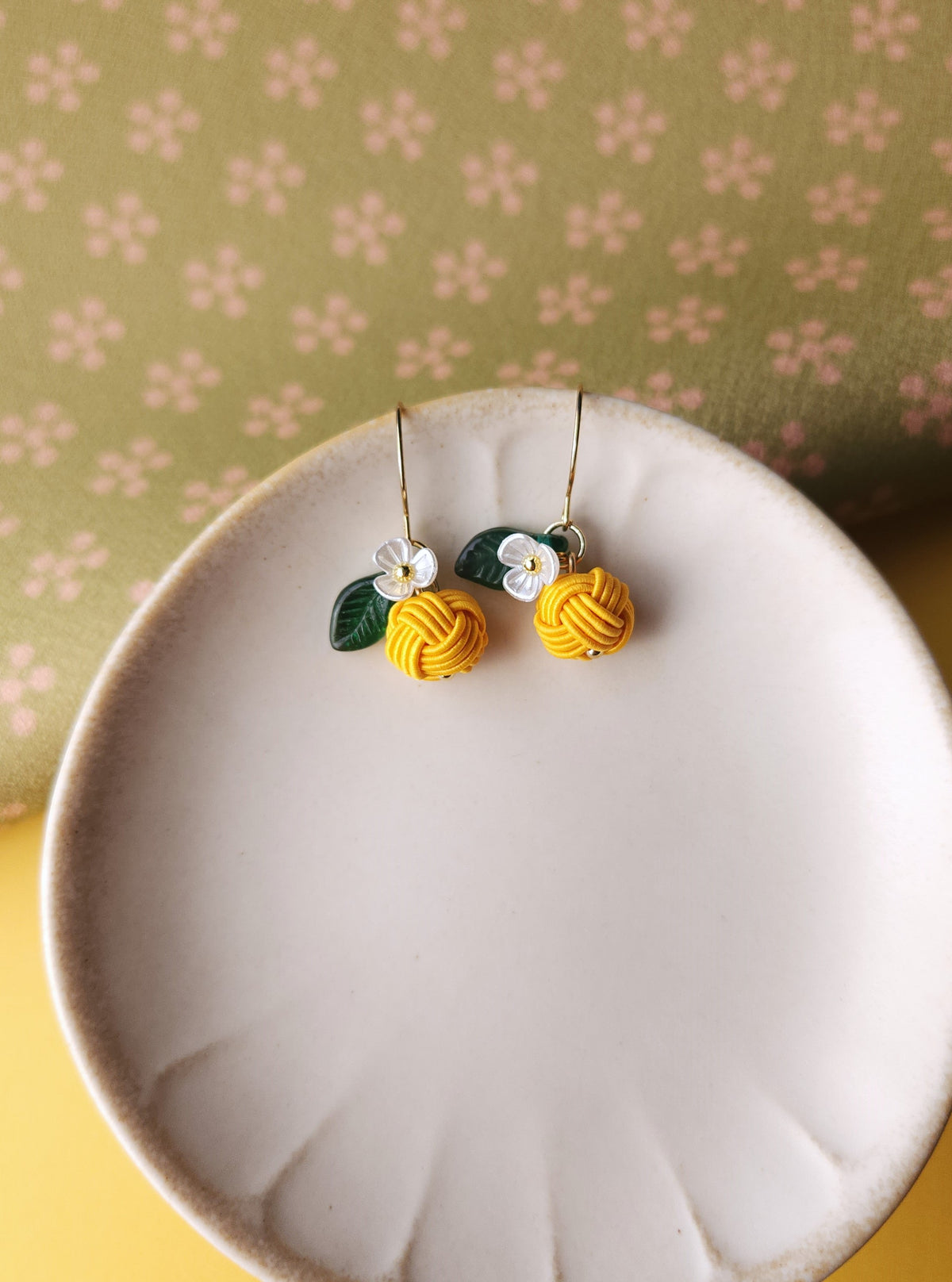 Fruits Earrings - Yuzu
