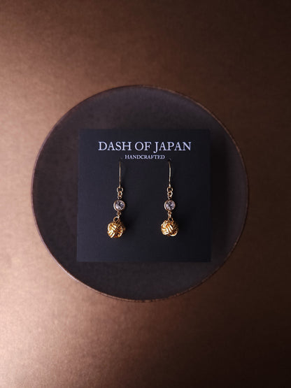 Simple Drop - Metallic Gold