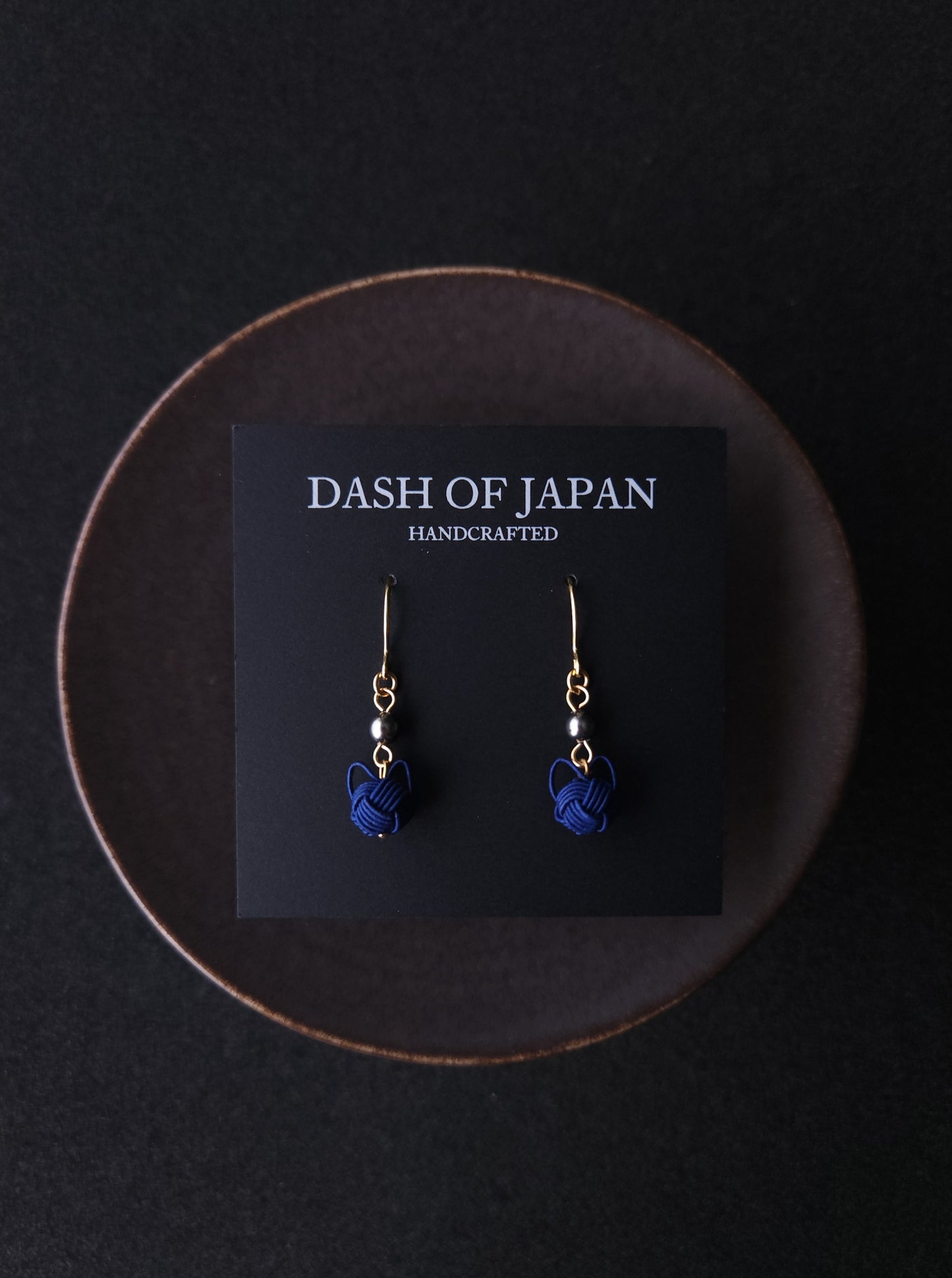 Small Cat Drop -Dark Blue