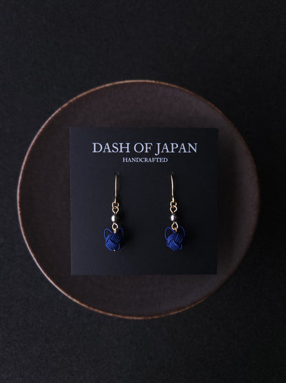 Small Cat Drop -Dark Blue