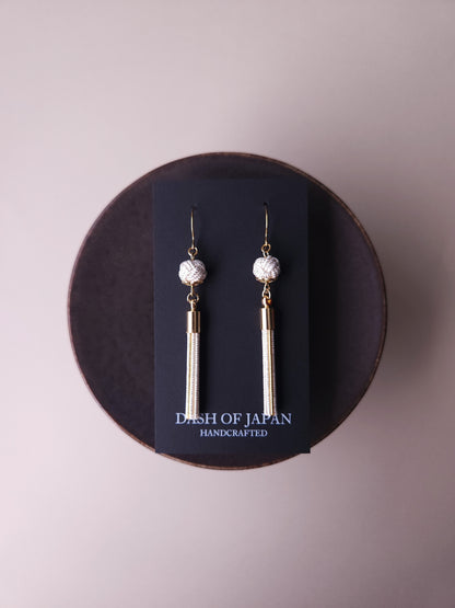 Tassel - Shiny White