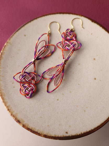 Koi Fish - Pink Purple