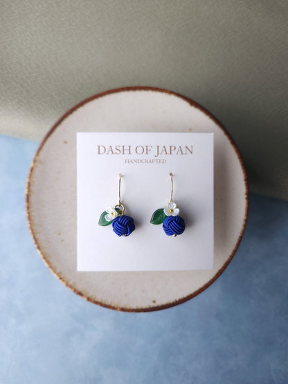 Fruits Earrings - Blueberry