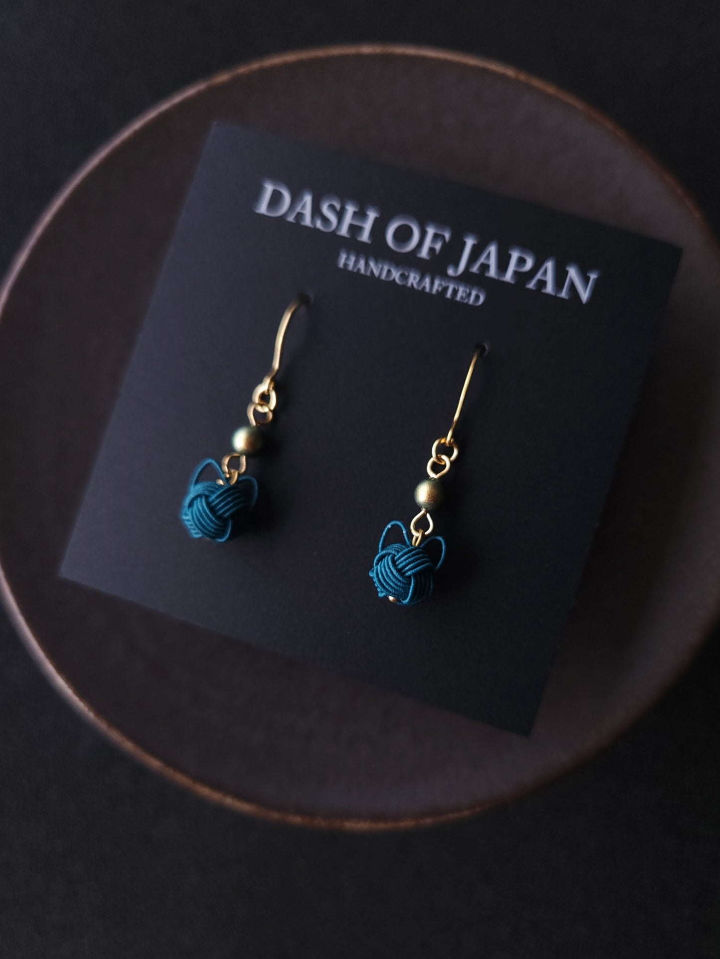 Small Cat Drop - Teal Green
