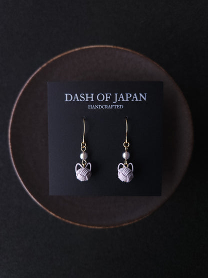 Small Cat Drop -Light Gray