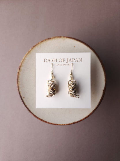Cat Earrings  - Brown Tabby