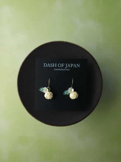 Fruits Earrings - Holographic Yellow