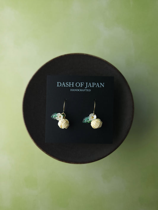 Fruits Earrings - Holographic Yellow