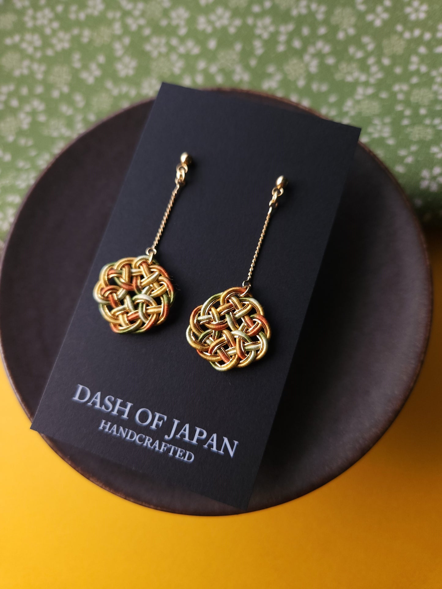 Kesa Drop - Orange Green