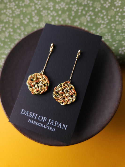 Kesa Drop - Orange Green