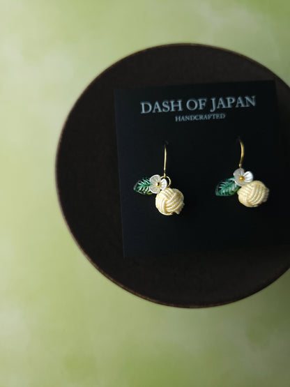 Fruits Earrings - Holographic Yellow