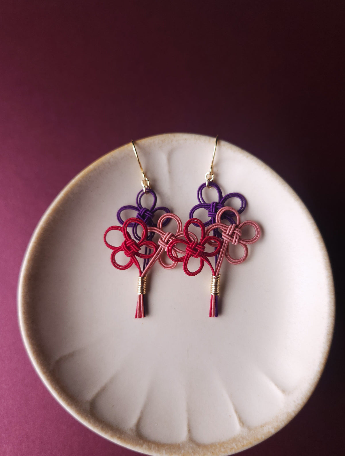 Bouquet -Purple x Dark Red x Dusty Rose