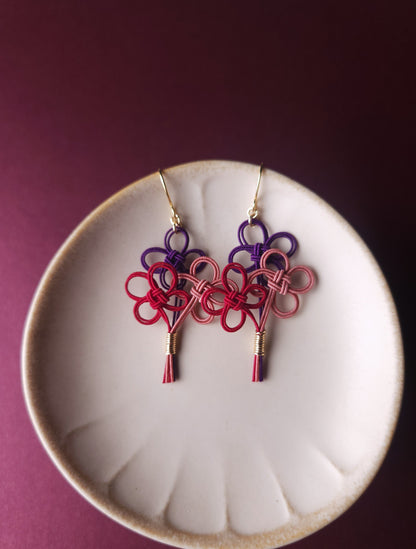 Bouquet -Purple x Dark Red x Dusty Rose