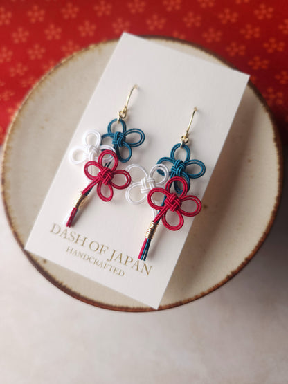 Bouquet -Teal x Dark Red x White