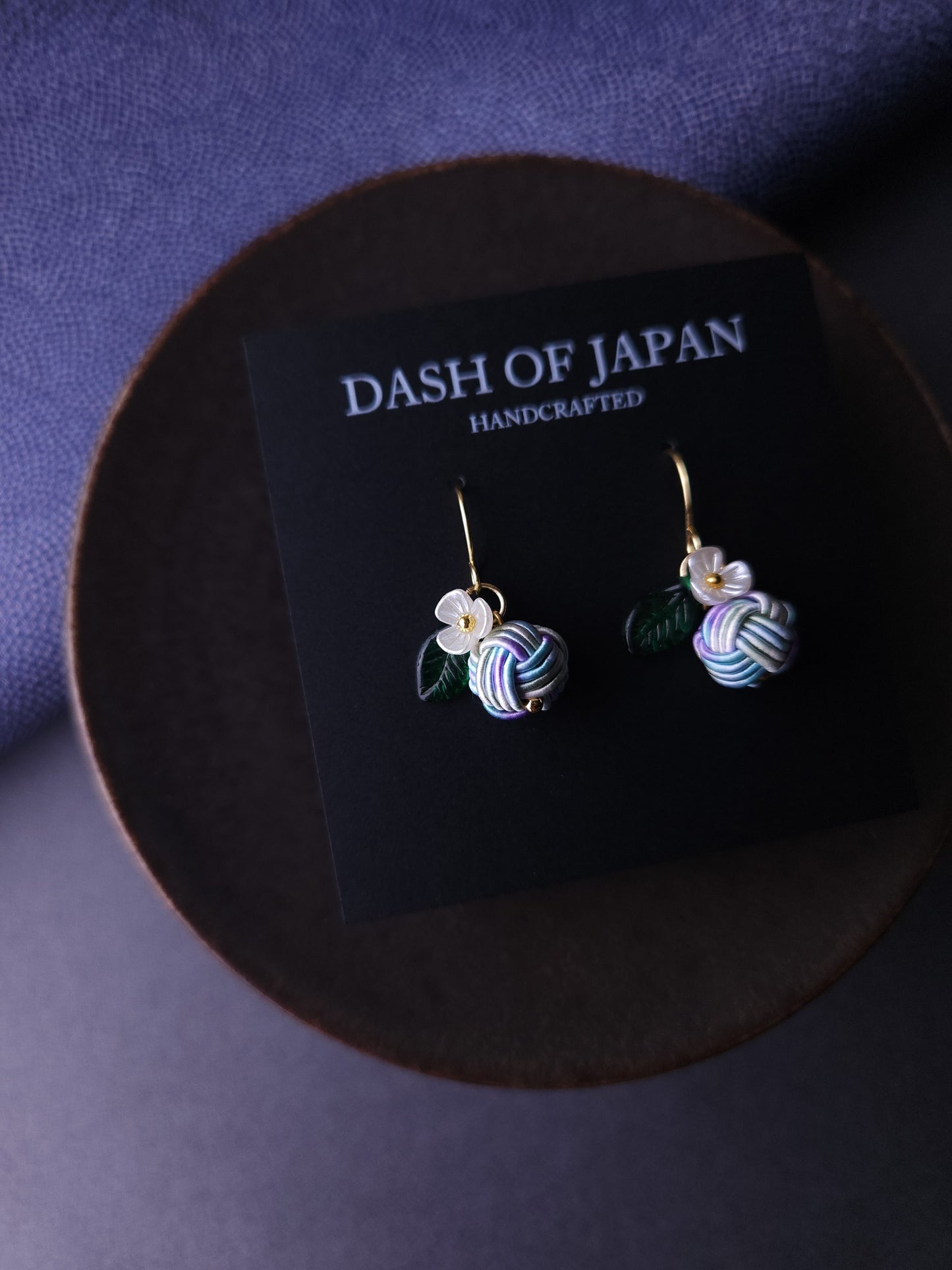 Fruits Earrings -Hydrangea