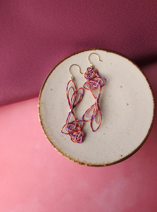 Koi Fish - Pink Purple