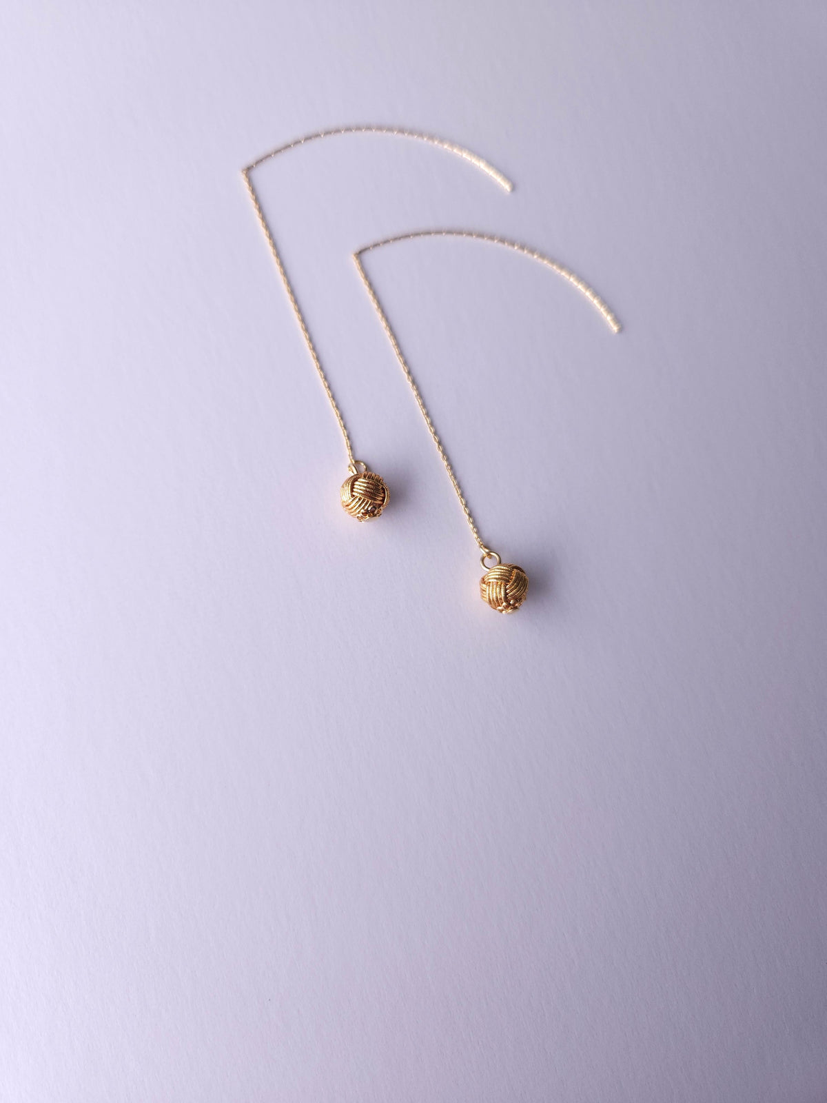 Threader - Metallic Gold