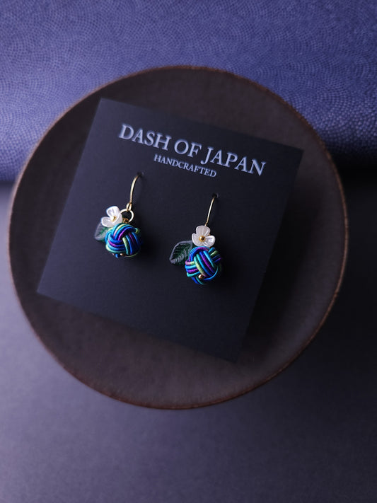 Fruits Earrings -Blue & Green Mix