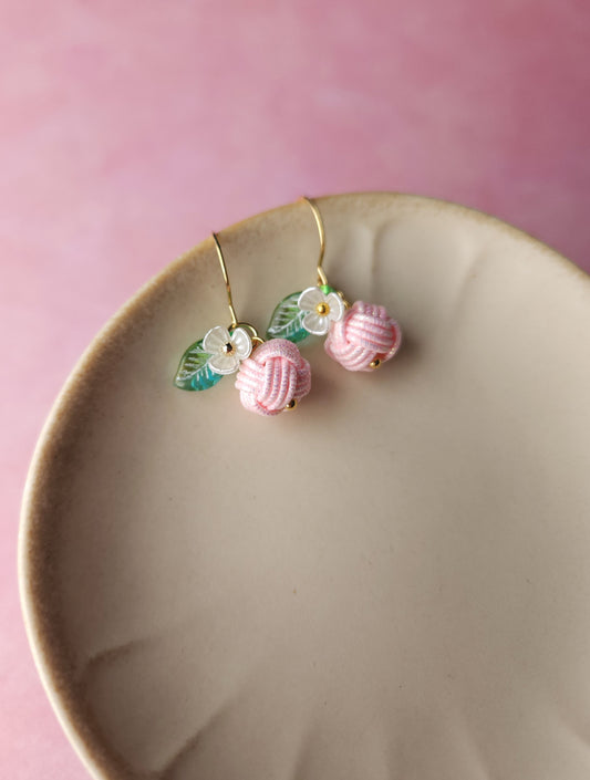 Fruits Earrings - Holographic Pink