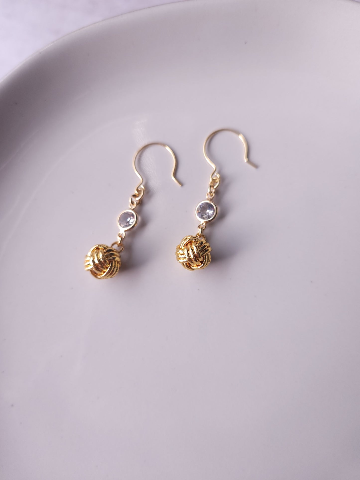 Simple Drop - Metallic Gold