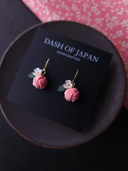 Fruits Earrings - Peach