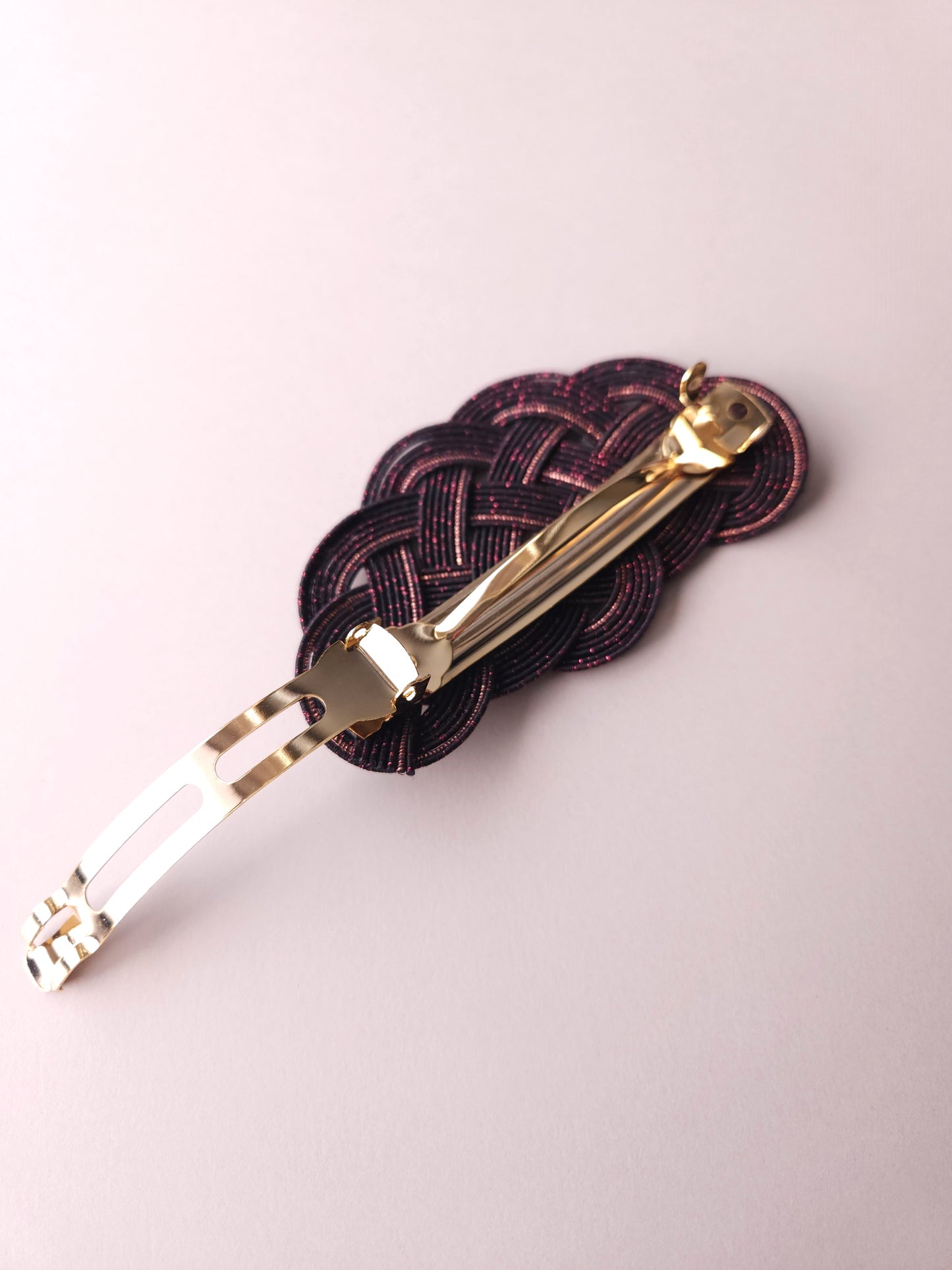Hair Barrette - Galaxy Pink