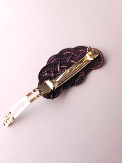 Hair Barrette - Galaxy Pink