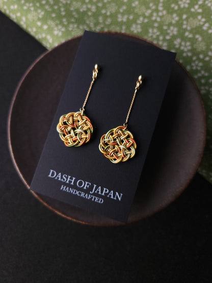 Kesa Drop - Orange Green