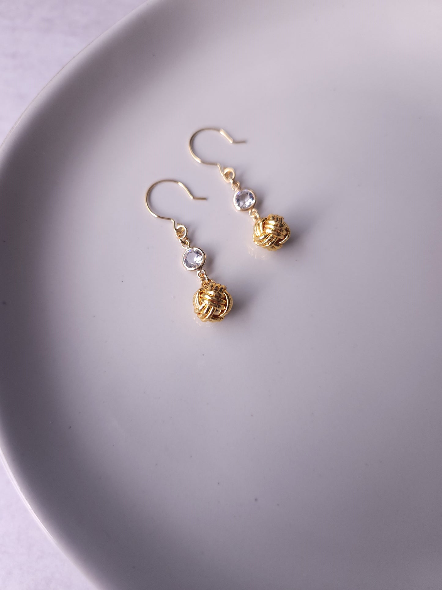 Simple Drop - Metallic Gold