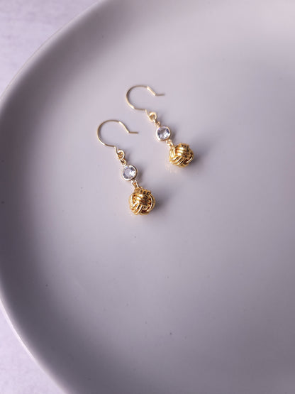 Simple Drop - Metallic Gold