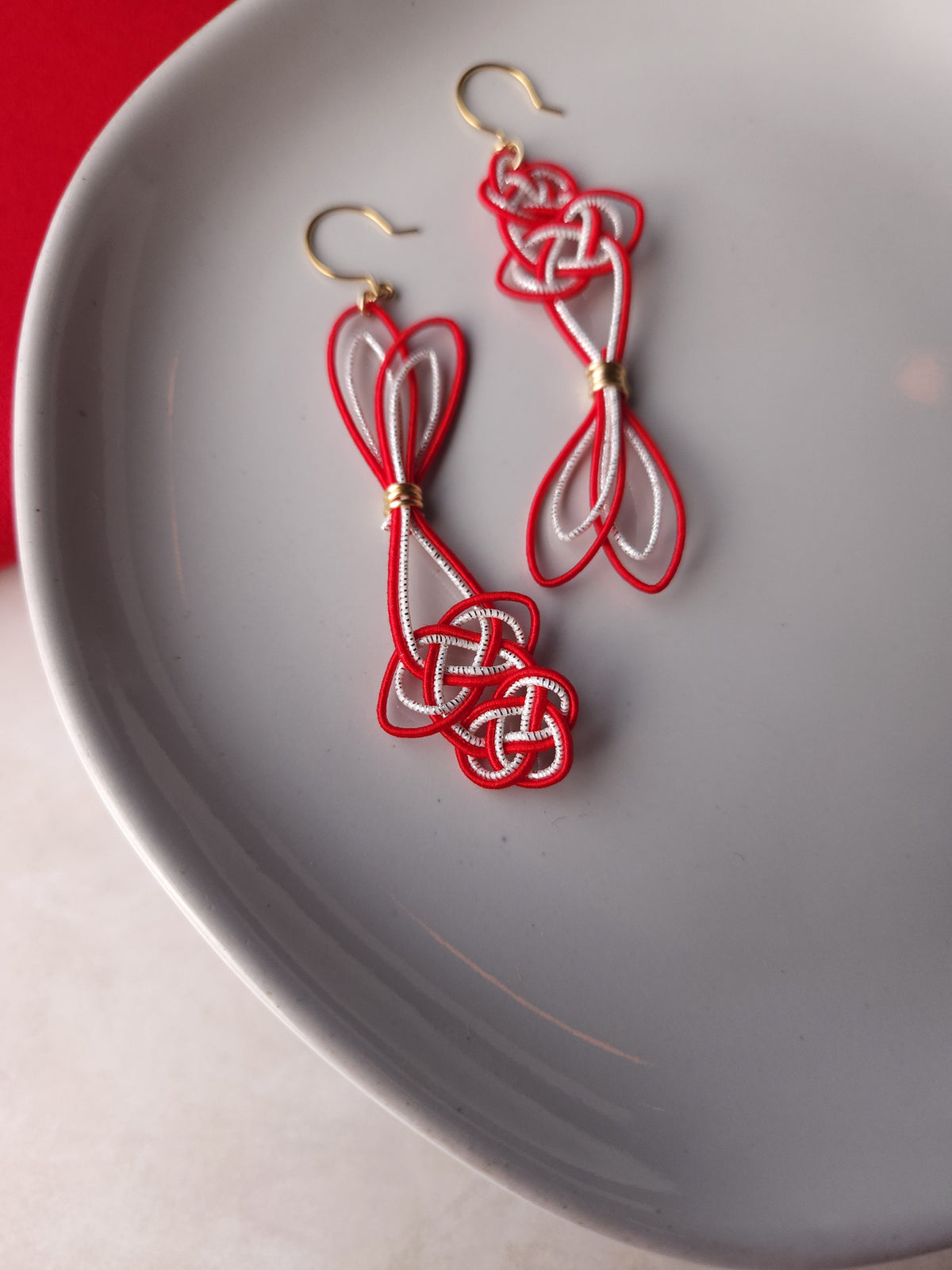 Koi Fish  - Red and White