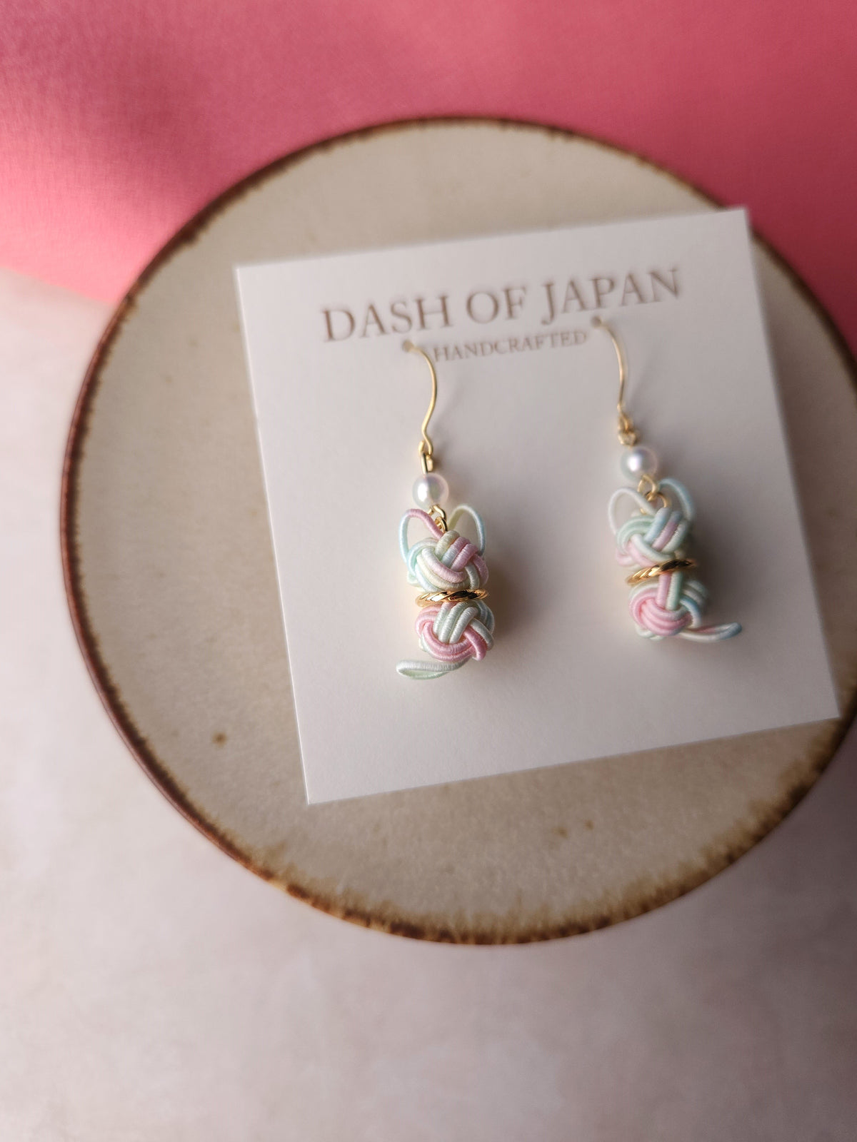Cat Earrings - Pastel Rainbow