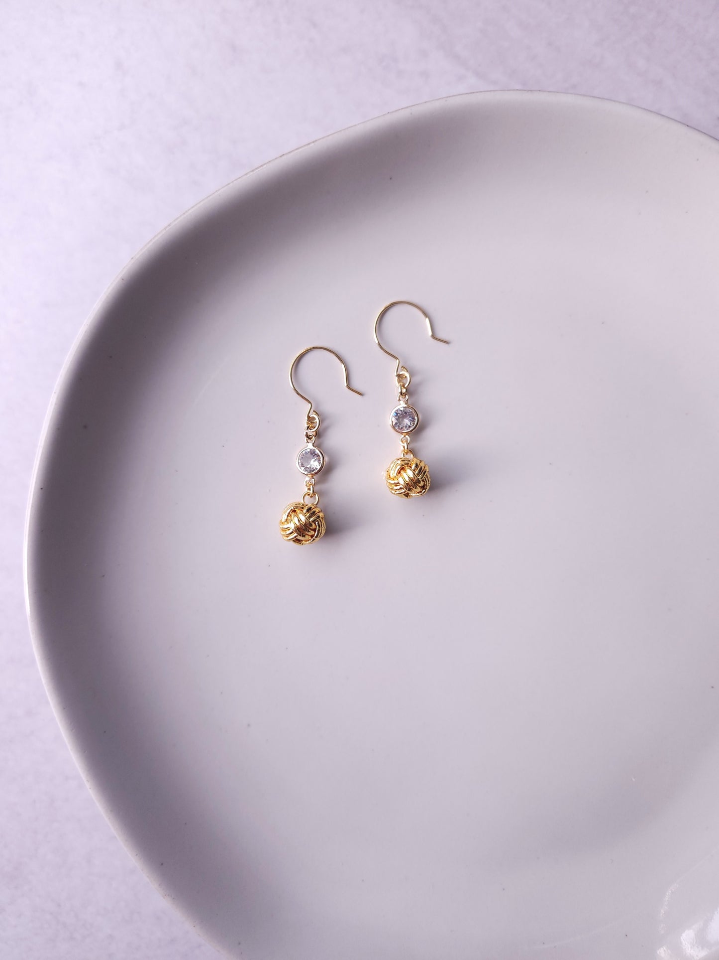 Simple Drop - Metallic Gold