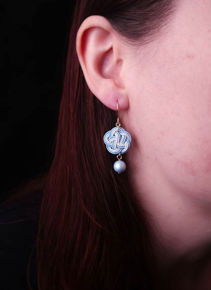 Plum Blossom - Light Blue