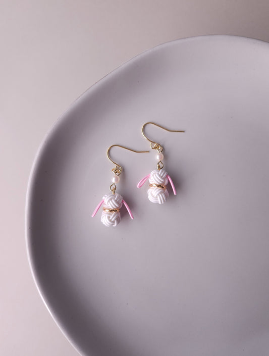 Bunny - White x Pink