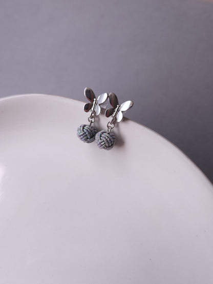 Butterfly - Iridescent Gray