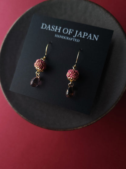 Simple Drop  - Wine Red