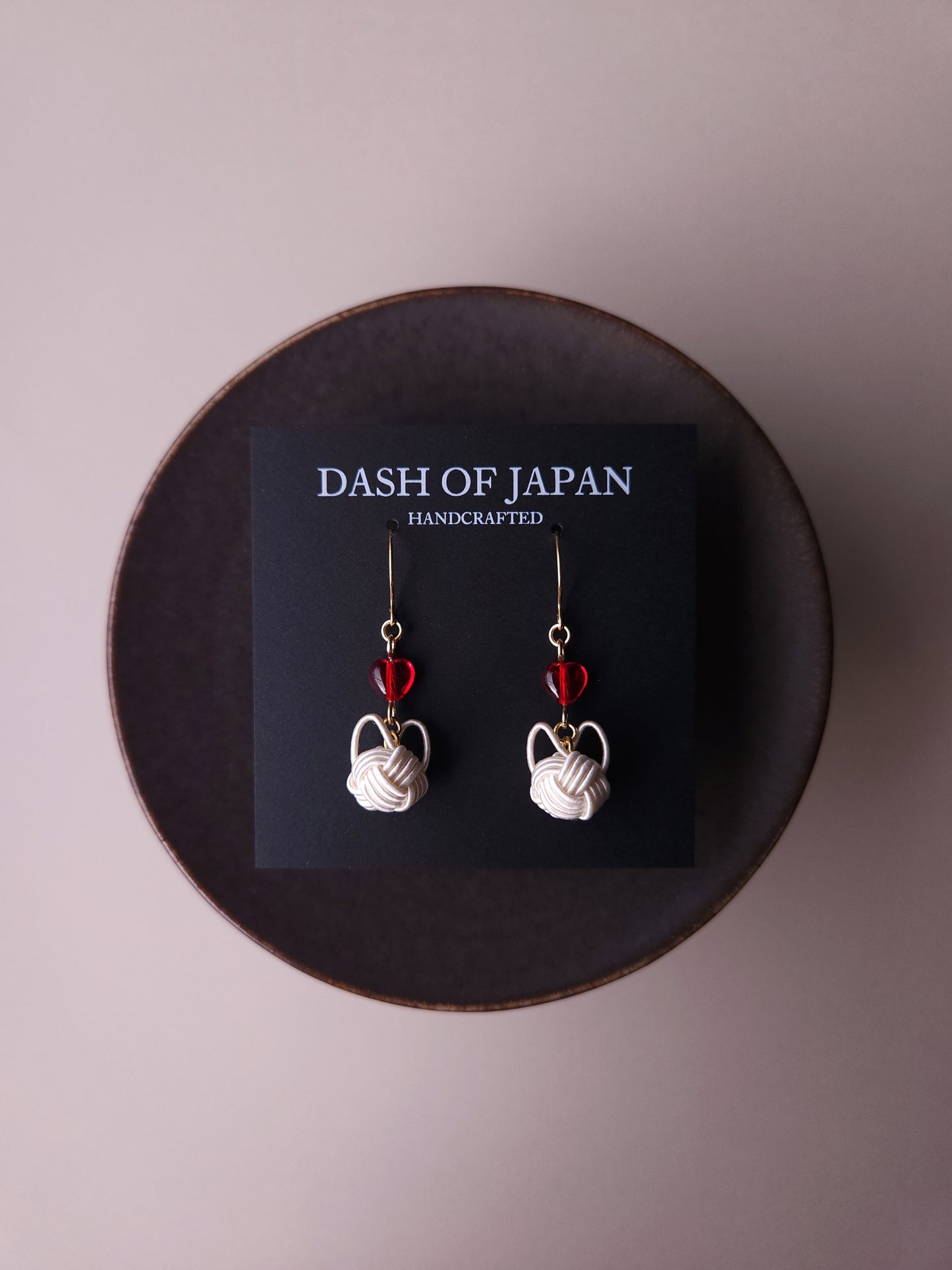 Cat and Heart  - White x Red