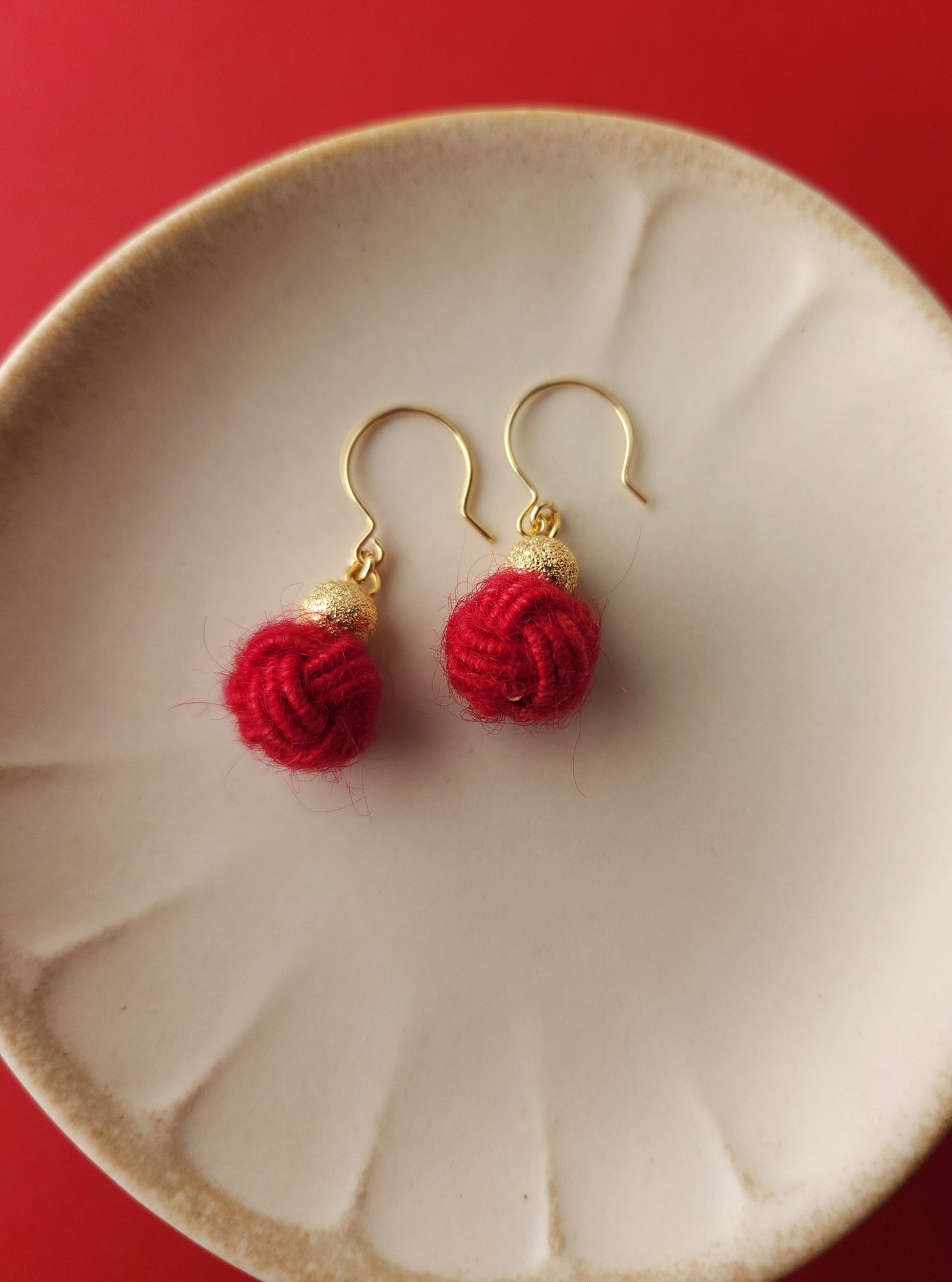 Pom Pom - Deep Red