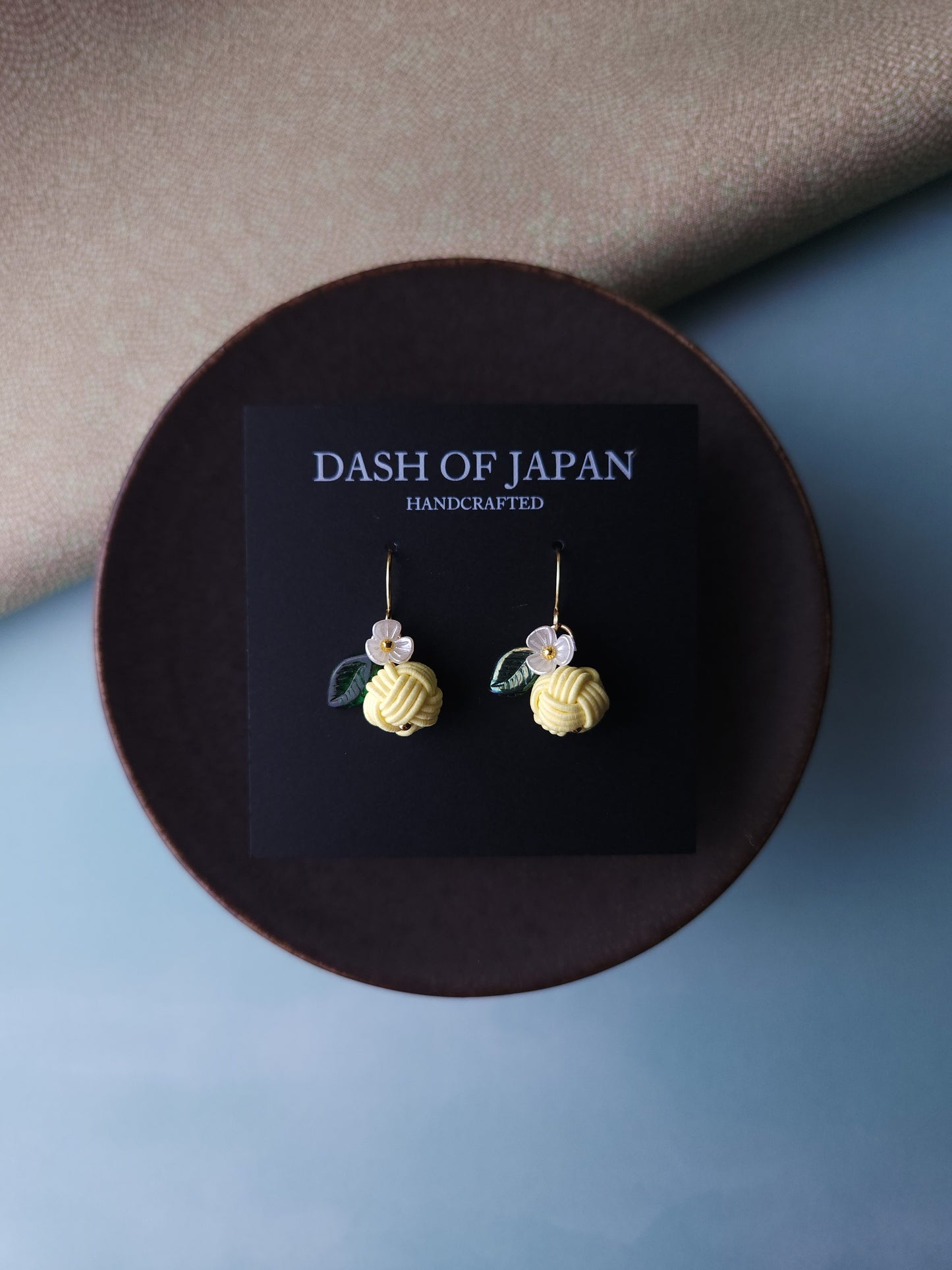 Fruits Earrings - Lemon