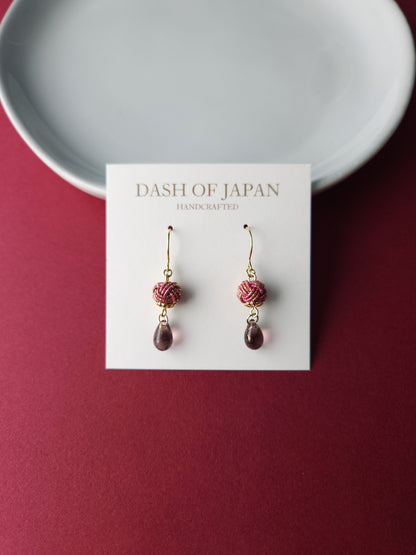 Simple Drop  - Wine Red
